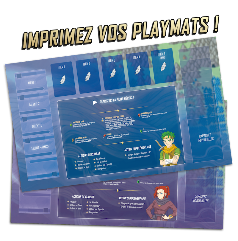 Playmats Bôken